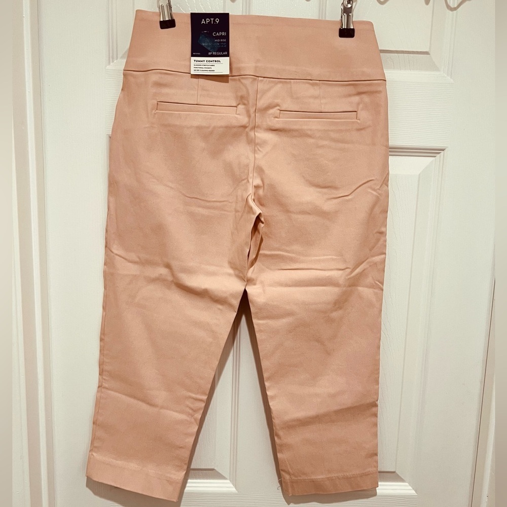 Apt. 9 Capri Pants in Soft Pink 8P women